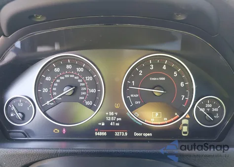 2014 BMW 435I xDrive z USA, uszkodzony, nr VIN WBA3R5C58EK188069